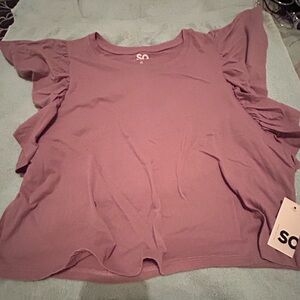 Mauve colored top